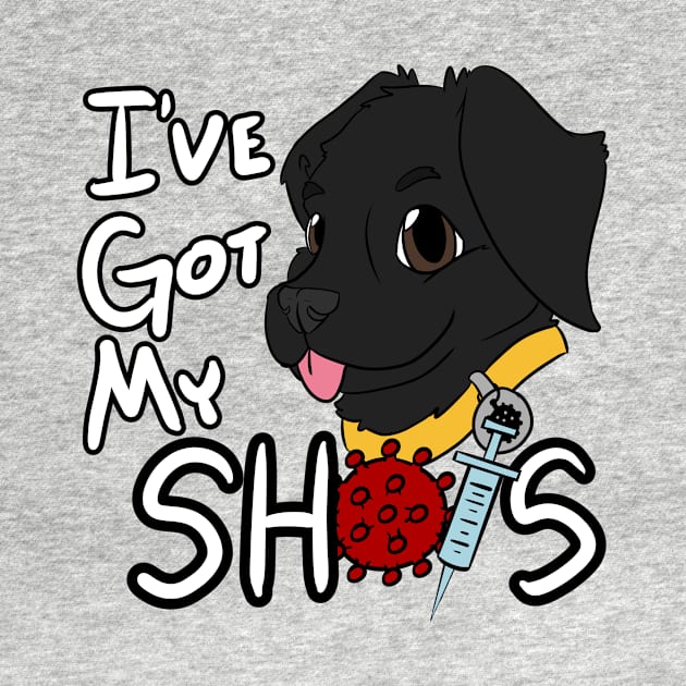 I've Got My Shots (Black Lab, COVID) by malafight